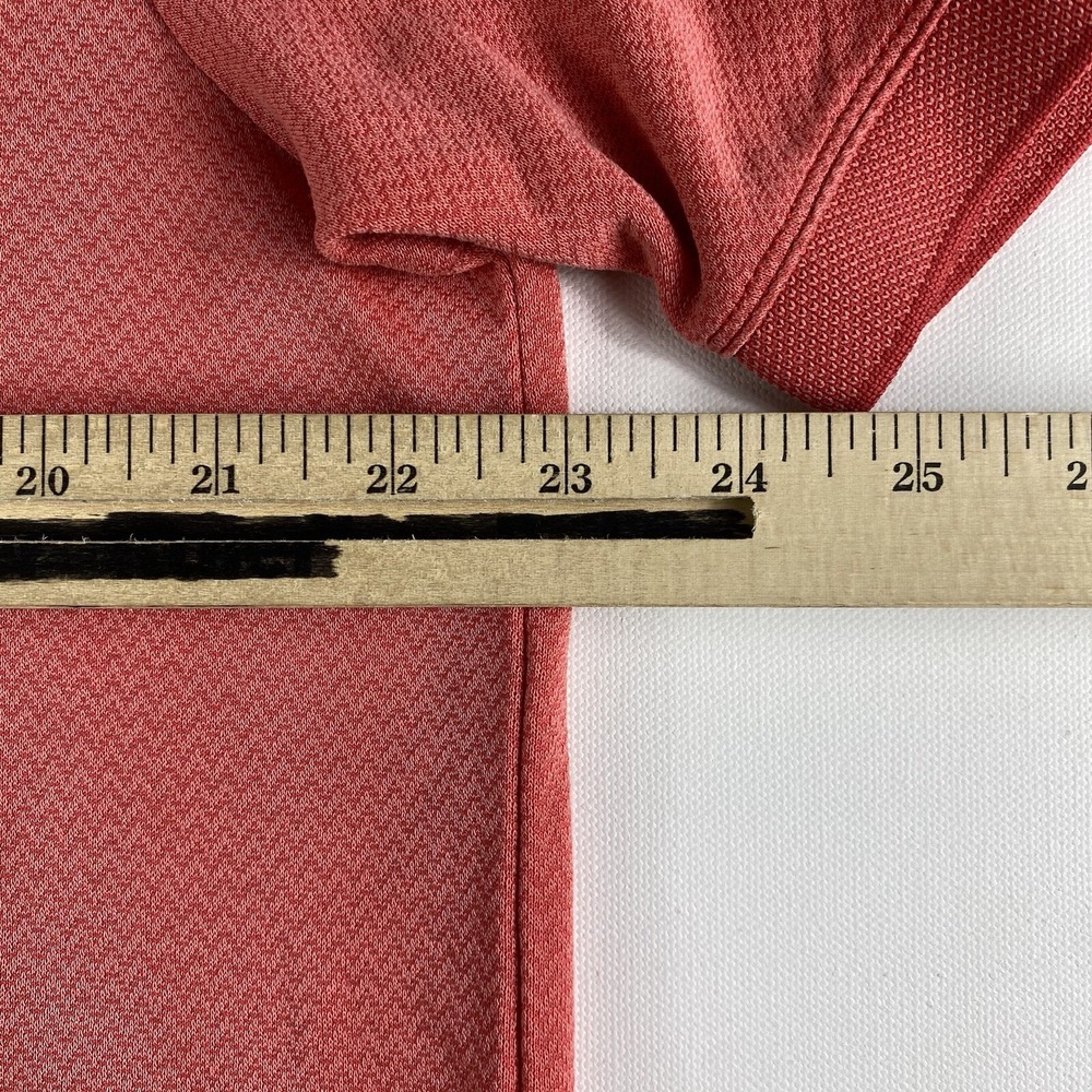 Tommy‎ Bahama Polo Shirt Mens Large Red Short Sleeve Modal Blend Hawaiian - Picture 8 of 10